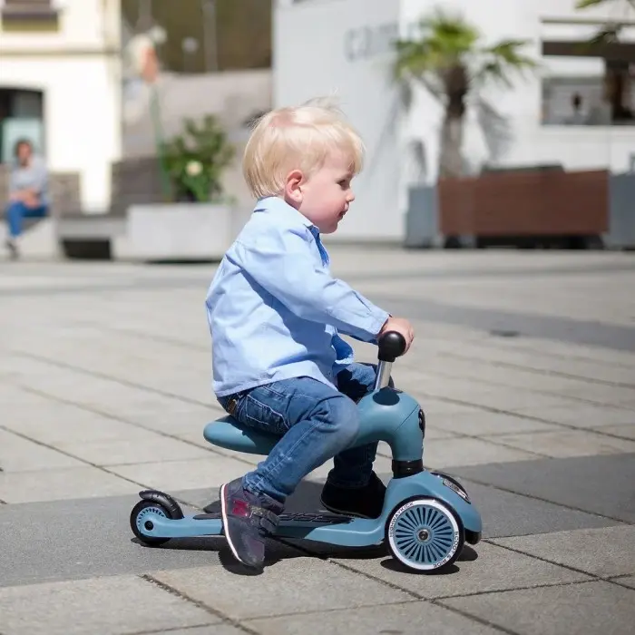 Scoot and Ride Trotinette pour enfant Highwaykick 1 - Bleu