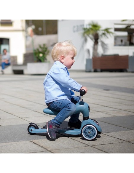 Scoot and Ride Trotinette pour enfant Highwaykick 1 - Bleu