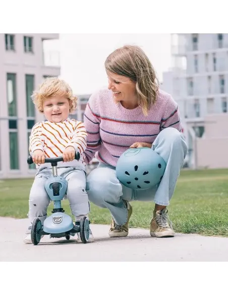 Scoot and Ride kids' scooter Highwaykick 1 — Steel Blue — photo 6