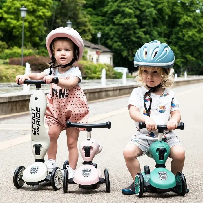 Scoot and Ride Trotinette pour enfant Highwaykick 1 - Ecru
