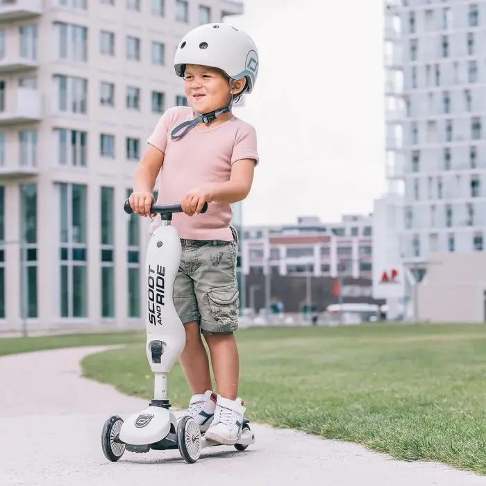 Scoot and Ride Trotinette pour enfant Highwaykick 1 - Ecru