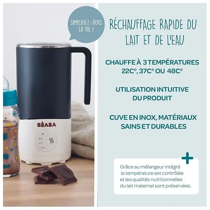 Béaba Milk Prep Préparateur de Biberons et Boissons Lactées et