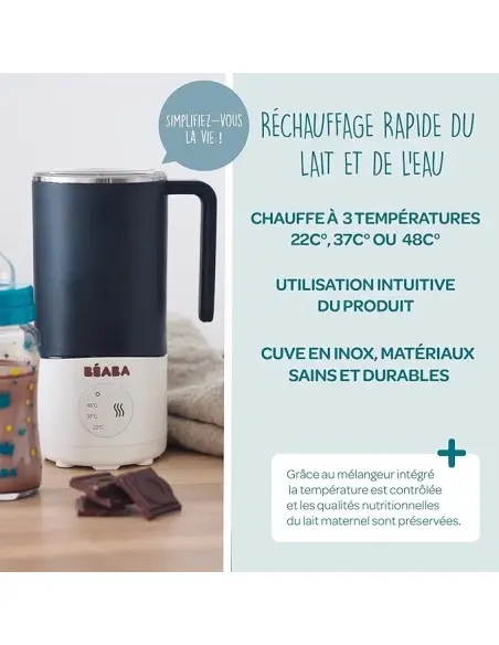 Béaba Milk Prep Préparateur de Biberons et Boissons Lactées et