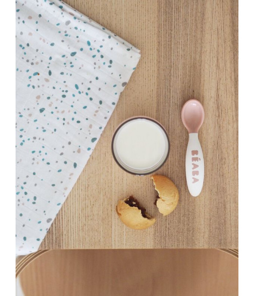 Lot De 2 Langes XXL En coton - Hot sauce / Terrazzo Béaba 2