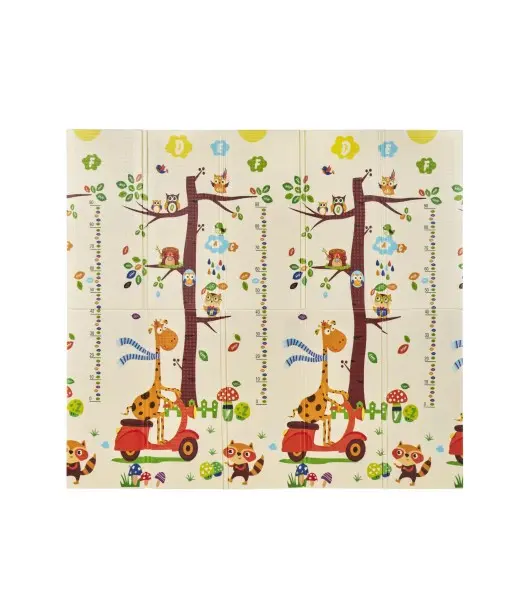 MS Innovaciones Tapis de jeu pour bébé XXL Double face Pliable
