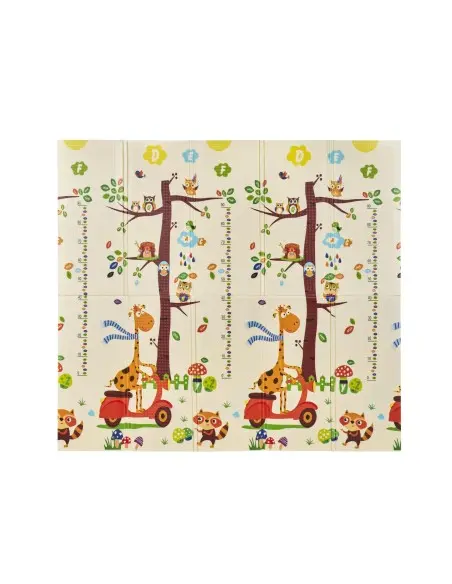 MS Innovaciones Tapis de jeu pour bébé XXL Double face Pliable