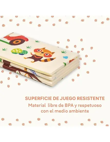 MS Innovaciones Tapis de jeu pour bébé XXL Double face Pliable
