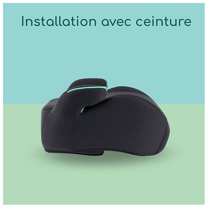 Bébé Confort Réhausseur Auto Gaia i-Safe Black Réhausseur -