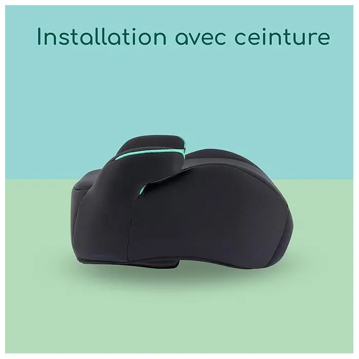 Bébé Confort Réhausseur Auto Gaia i-Safe Black Réhausseur -