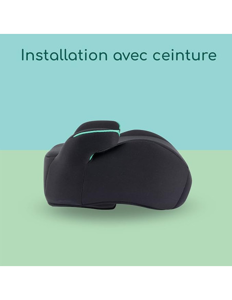 Bébé Confort Réhausseur Auto Gaia i-Safe Black dans Réhausseur chez Baby And Mom Maroc