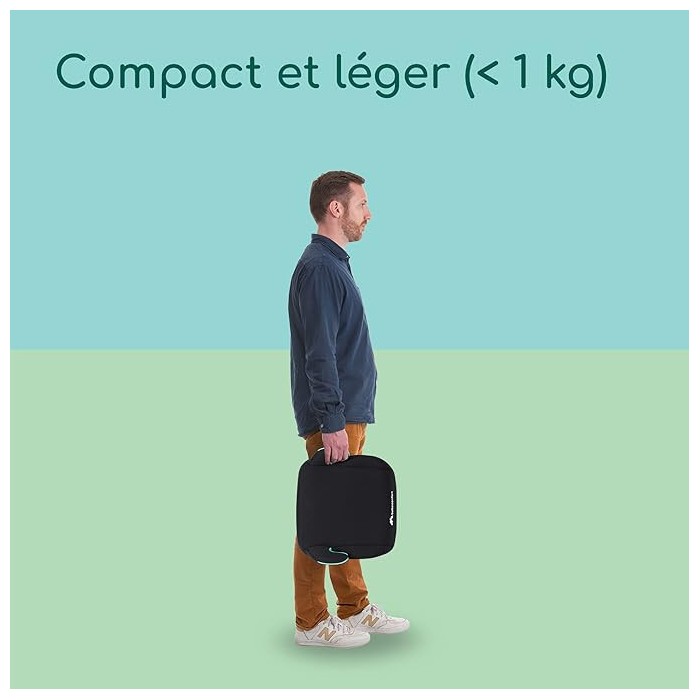 Bébé Confort Réhausseur Auto Gaia i-Safe Black Réhausseur -