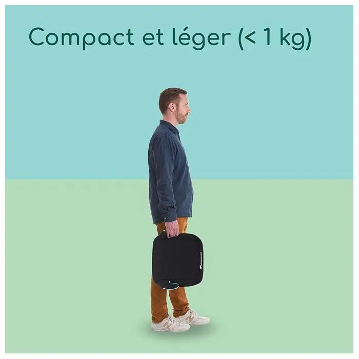Bébé Confort Réhausseur Auto Gaia i-Safe Black Réhausseur -
