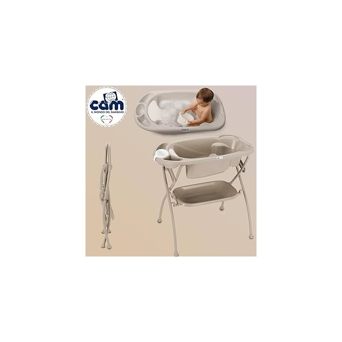 CAM Kit Baignoire Intégré Avec Support Et Rangement dans Baignoire chez Baby And Mom Maroc