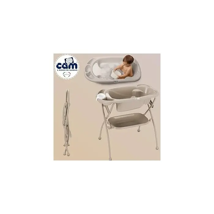 CAM Kit Baignoire Intégré Avec Support Et Rangement Baignoire 