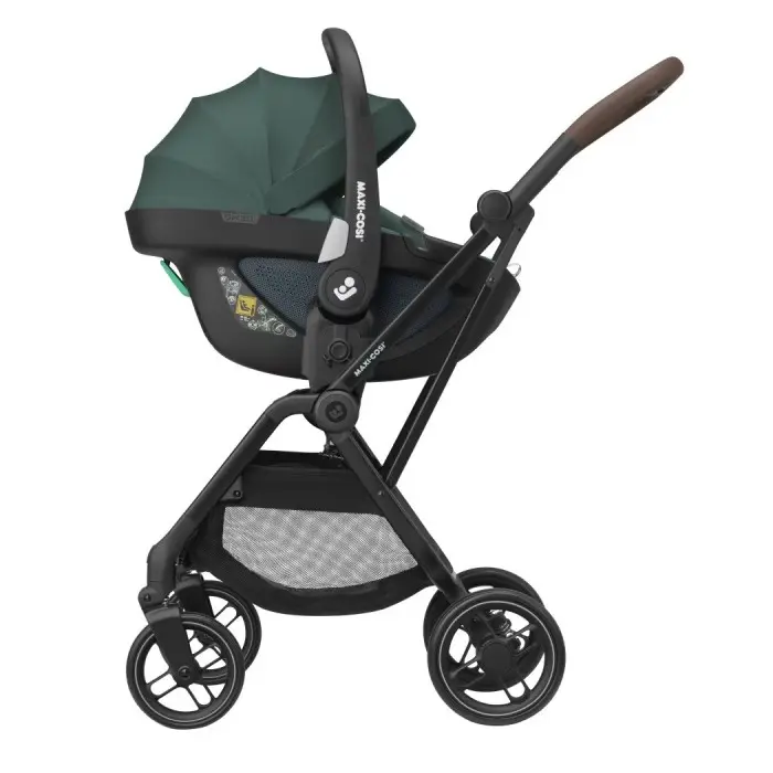 Maxi-Cosi Poussette Leona 2 Ultra Compacte 3 en 1 Essential
