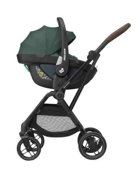 Maxi-Cosi Poussette Leona 2 Ultra Compacte 3 en 1 Essential