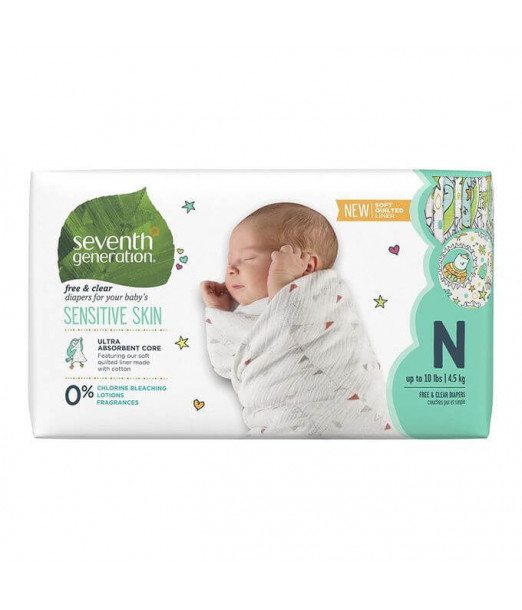 Couches Seventh Generation Taille Naissance (0-4,5 KG) - 36