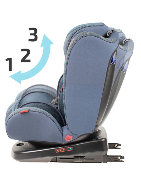 Siège Auto isofix et rotatif Heyner Koala Groupe 0/1/2/3 - Bleu