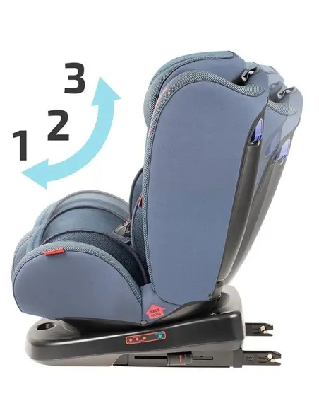 Siège Auto isofix et rotatif Heyner Koala Groupe 0/1/2/3 - Bleu