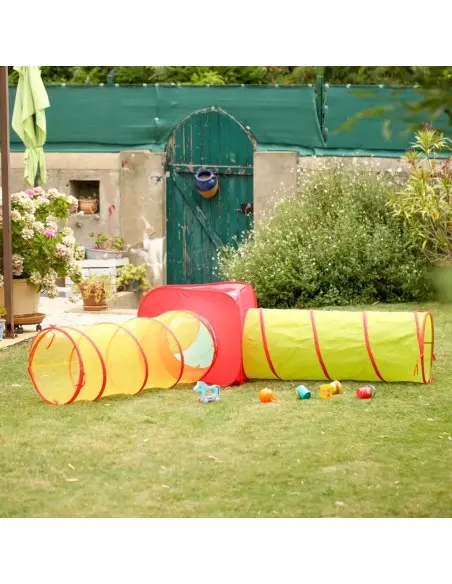 Ludi Multi Tunnel Parcours de Motricité 2ans+ Jouet - Ludi