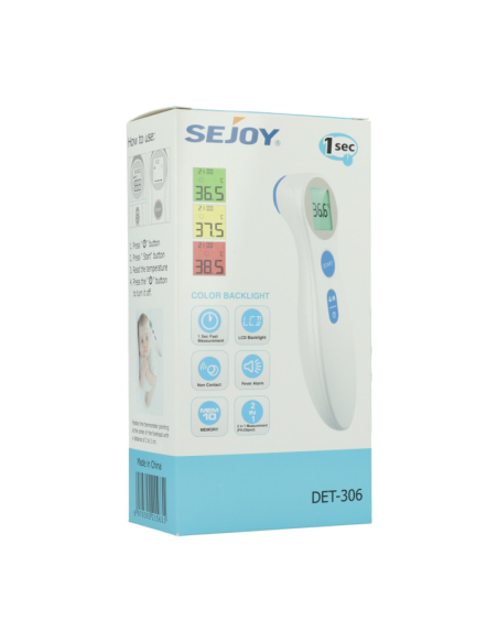 Thermomètre Infrarouge Sejoy DET-306 Thermomètre - Maroc