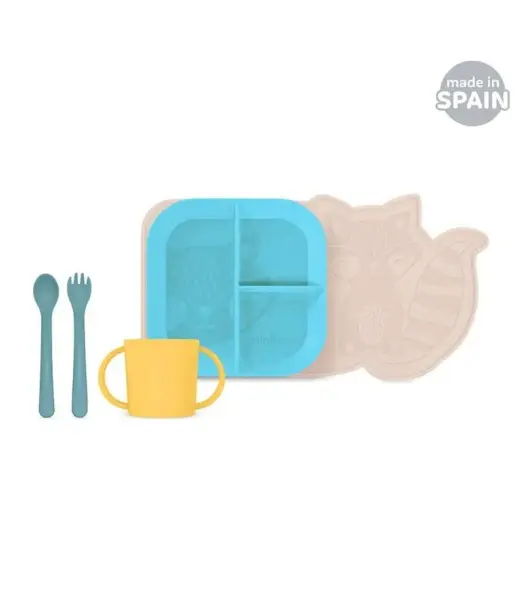 Miniland Coffret Repas Soleil Vaisselle bébé - Miniland Maroc