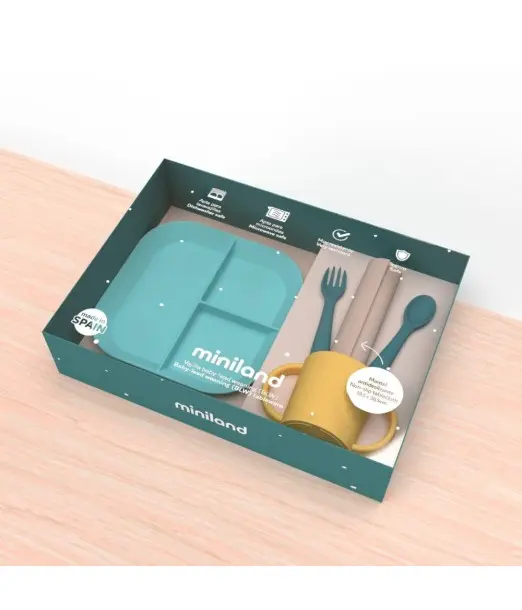 Miniland Coffret Repas Soleil Vaisselle bébé - Miniland Maroc 2