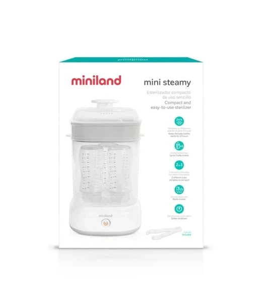 Miniland steriliser 5 baby bottles 2