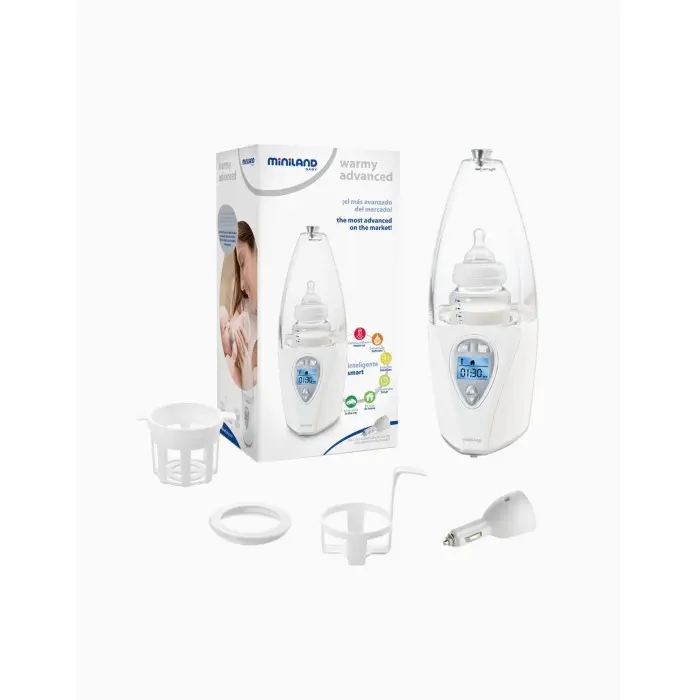 Miniland Chauffe Biberon Warmy Advanced Stérilisateur -