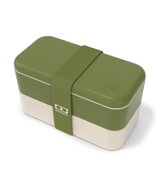 Monbento Lunch Box pour enfants sans BPA Original - Olive