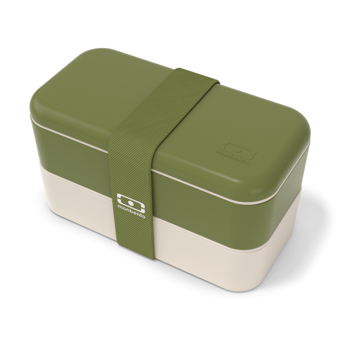 Monbento Lunch Box pour enfants sans BPA Original - Olive