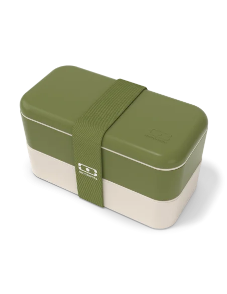 Monbento Original lunch box for children BPA free - recycled Olive