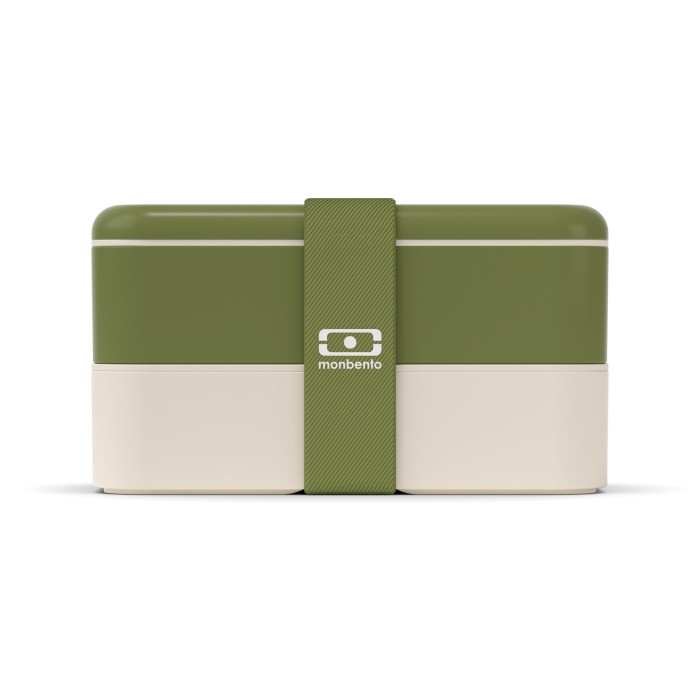 Monbento Lunch Box pour enfants sans BPA Original - Olive