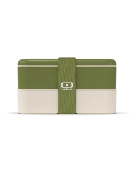 Monbento Original lunch box for children BPA free - recycled Olive — photo 4