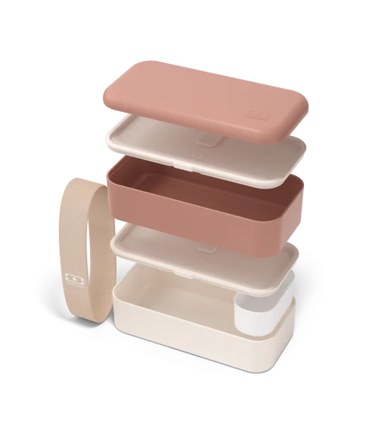 Monbento Lunch Box pour enfants sans BPA Original - Pink Moka 2