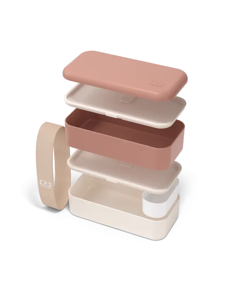 Monbento Lunch Box for children, BPA free, Original - Pink Mocha — photo 2