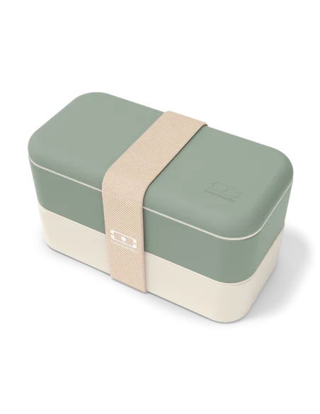 Monbento lunch box for children BPA-free Original - Natural Green