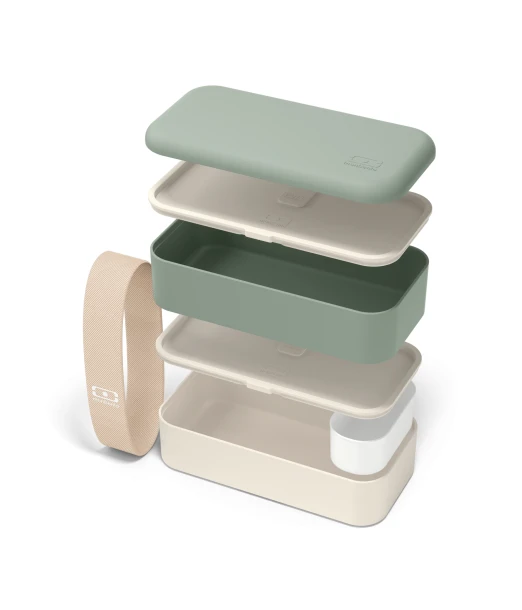 Monbento lunch box for children BPA-free Original - Natural Green 2