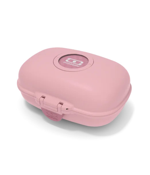 Monbento Boîte à goûter pour enfants sans BPA Gram – Rose blush