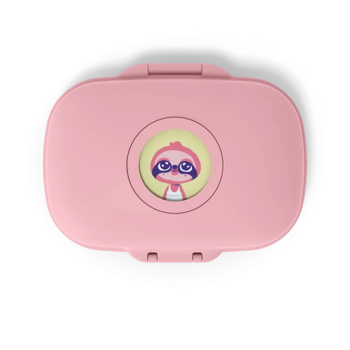 Monbento Boîte à goûter pour enfants sans BPA Gram – Rose blush