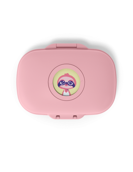 Monbento Boîte à goûter pour enfants sans BPA Gram – Rose blush