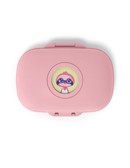 Monbento Gram children's snack box BPA-free — blush pink — photo 3