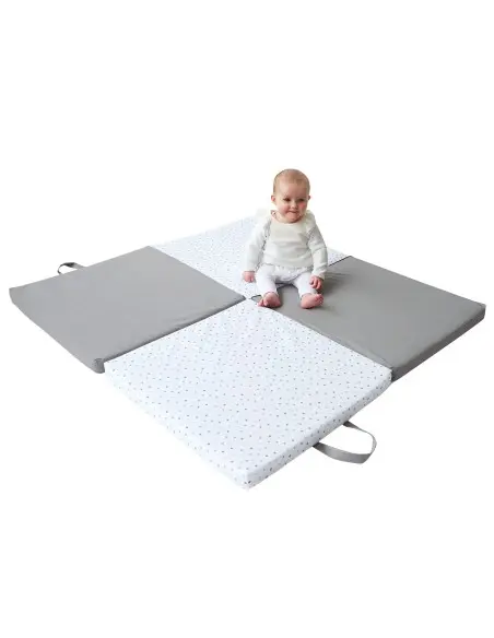 Candide Tapis de motricité 120x120cm 0 mois+ Tapis d'éveil - 