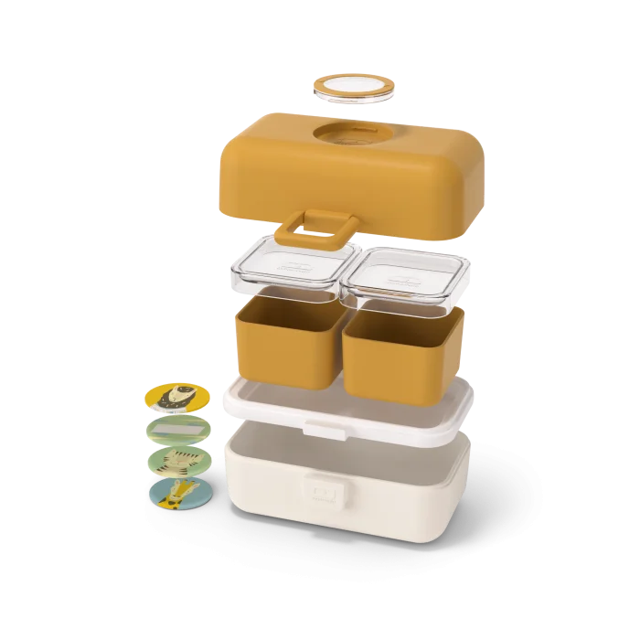 Monbento Lunch box pour enfants sans BPA Tresor – Safari Lunch