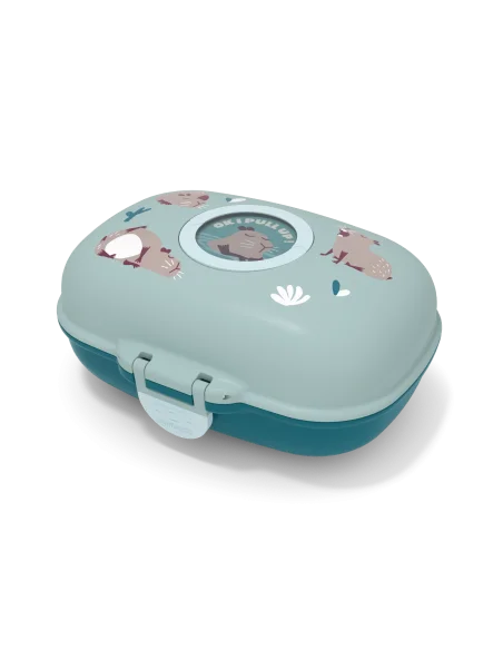 Monbento Gram BPA-free snack box for children — Capy blue