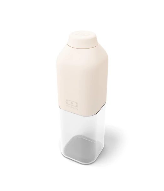 Monbento Positive M bottle, BPA-free, for children and adults — Natural cream 500 ml