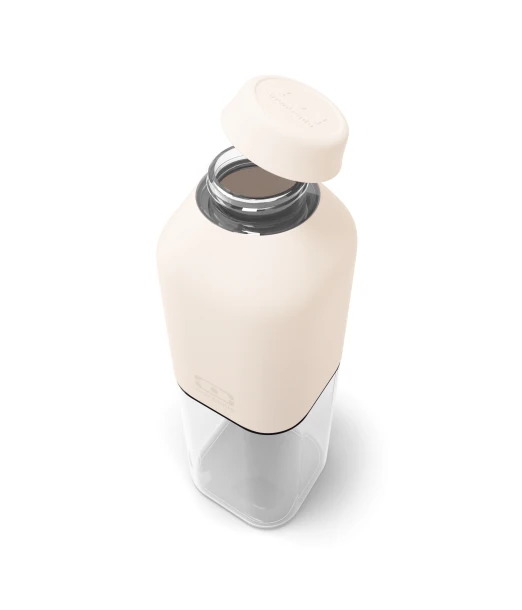 Monbento Positive M bottle, BPA-free, for children and adults — Natural cream 500 ml 2