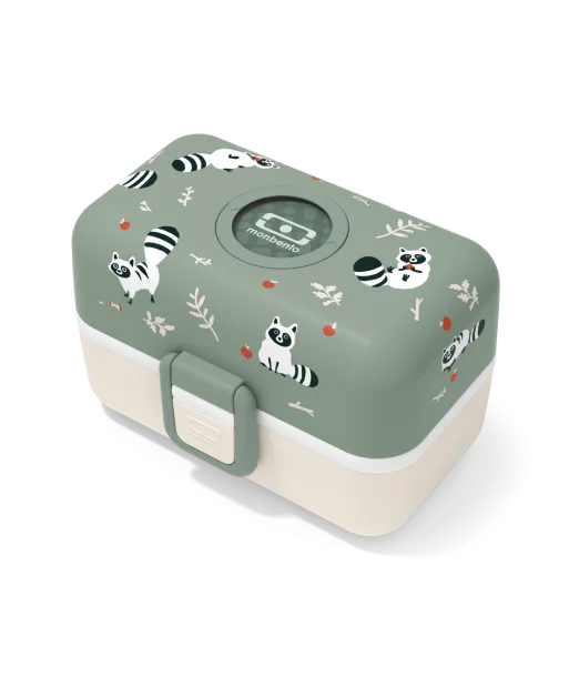 Monbento Lunch box pour enfants sans BPA Tresor – Raccoon Lunch