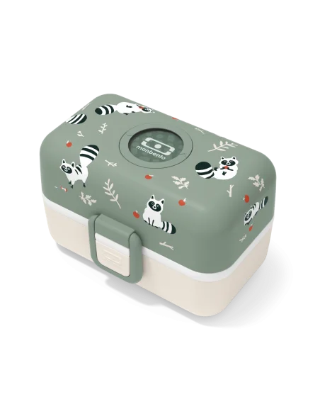 Monbento lunch box for children BPA-free Treasure – Raccoon
