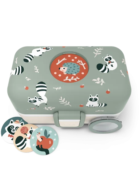 Monbento lunch box for children BPA-free Treasure – Raccoon — photo 2